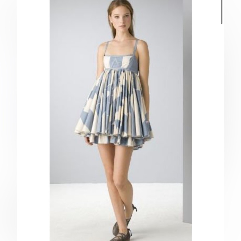 Marc By Marc Jacobs Crosstown Stripe Babydoll dress size 2